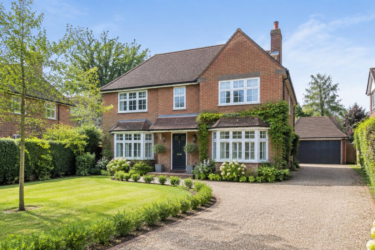 Sample property: detached home with a front garden